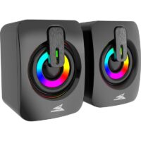 Haut Parleur Filaire BARACUDA Seashell Noir – BGSP-011 Tunisie