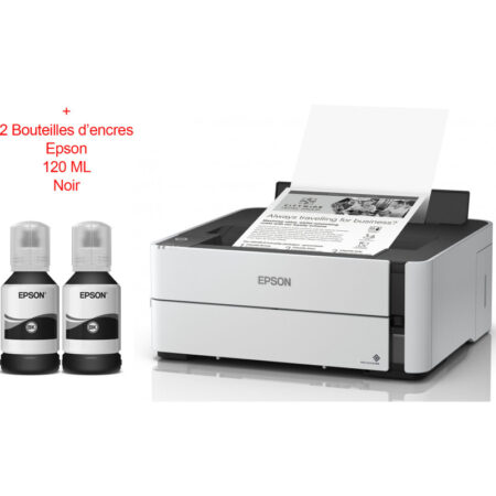 Imprimante Jet D&rsquo;encre Epson Ecotank ET-M1170 Monochrome Wifi – C11CH44403 Tunisie