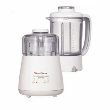 Mini Hachoir Moulinex + Blender 1.5 L 1000 W DPA241 Blanc Tunisie