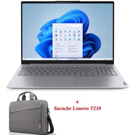 Pc Portable Lenovo ThinkBook 16 G8 IAL Ultra 5 225U 8Go 512Go SSD Gris – 21SK003WTP Tunisie