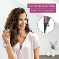 Sèche-Cheveux Compact et Pliable Beurer HC17 Gris Satin Tunisie