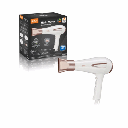 Sèche Cheveux RAF 2200W R.408W Blanc Tunisie