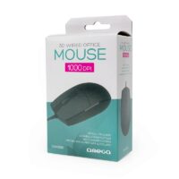 Souris Filaire Omega 3D Office Basic USB Noir – OM439B Tunisie