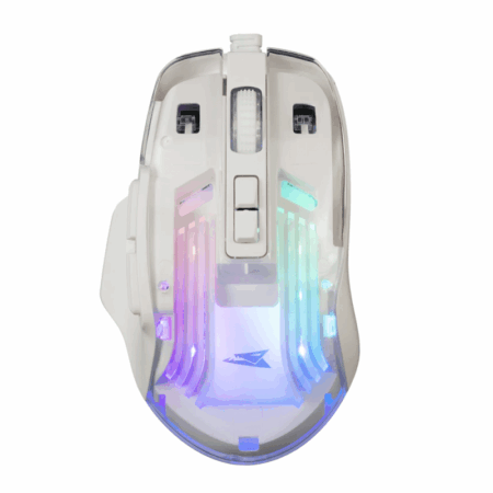 Souris Gamer Filaire Baracuda Anglerfish RGB Blanc – BGM-062 Tunisie