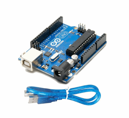 Carte Arduino uno Dip Rev 3 + câble Tunisie