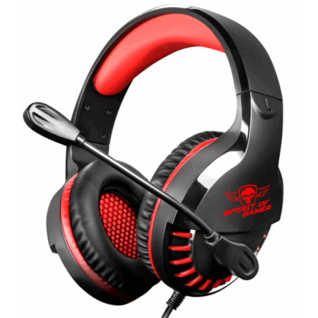 Casque Gaming SPIRIT OF GAMER PRO-H3  – Rouge & Noir – MIC-PH3MPRE Tunisie