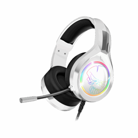 Micro Casque Gamer Spirit Of Gamer Pro H8 Led Rgb – Blanc – MIC-PH8WT Tunisie
