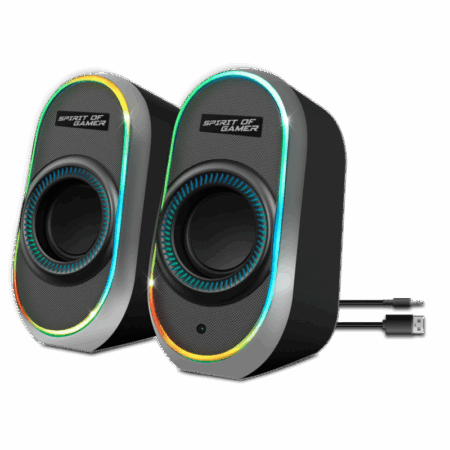 Haut-parleur Gamer Sans Fil Spirit Of Gamer Fanatic 500 Rgb – Noir- SP-5500-BK Tunisie