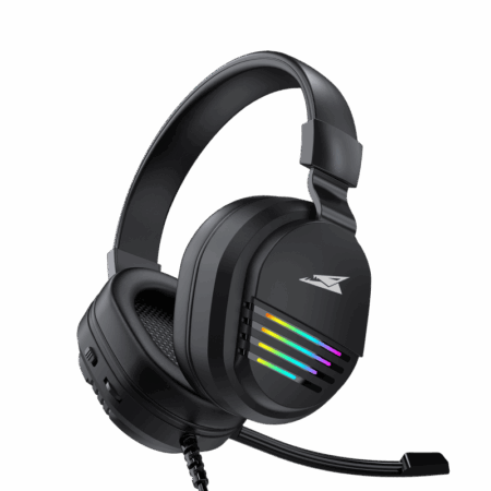 Micro Casque Baracuda Pearl led Rainbow – Noir – Bgh-011 Tunisie