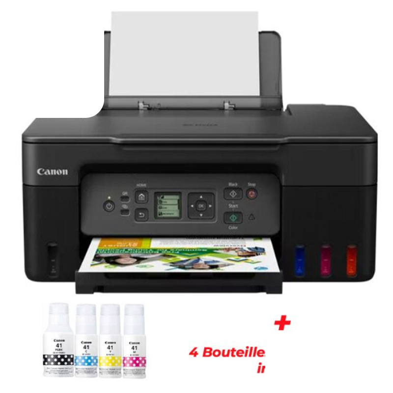 Imprimante A Réservoir Intégré Canon Pixma G3470 3en1 Wi-fi Couleur – G-3470 - Canon