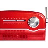 Radio Portable Sans Fil Thomson RTS450BTR  à Recharge Solaire – Rouge – RTS450BTR Tunisie