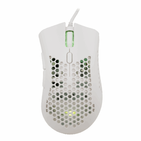 Souris Gamer Filaire BARACUDA CORAL BGM-032 Blanc – BGM-032W Tunisie
