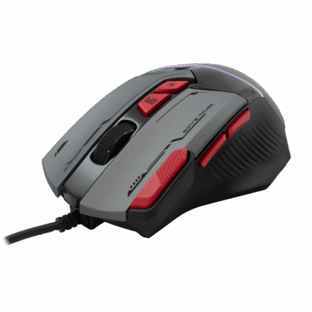 Souris Gamer Filaire BARACUDA MANTA BGM-047 Gris – BGM-047GR Tunisie