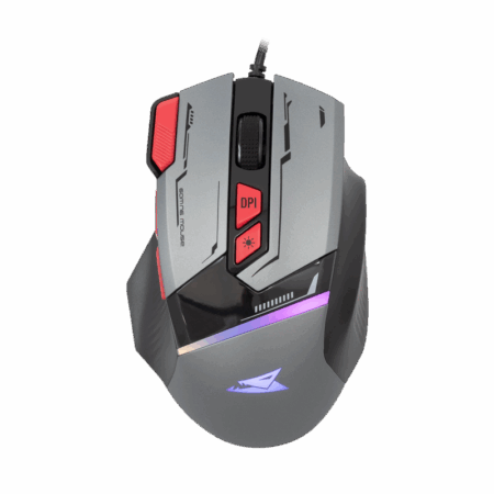 Souris Gamer Filaire BARACUDA MANTA BGM-047 Gris – BGM-047GR Tunisie