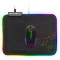 Tapis de Souris Gamer Spirit of Gamer Skull RGB Taille M -Noir -SOG-PADM RGB Tunisie