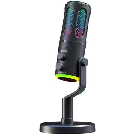 Microphone Filaire Gaming The G-LAB Neon RGB – Noir – K-MIC-NEON Tunisie