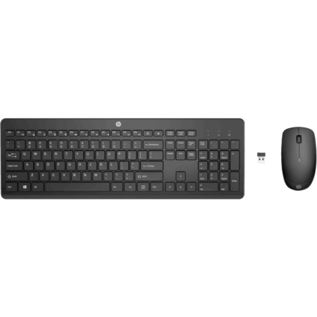 Ensemble Sans Fil  Clavier + Souris Hp 235 – Noir -1Y4D0UT Tunisie