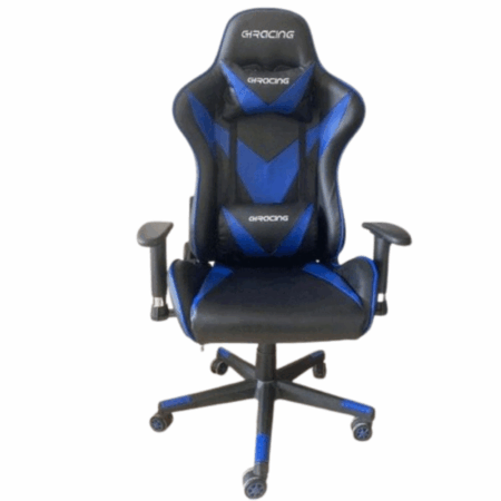 Chaise Gaming Racing – Bleu & Noir Tunisie