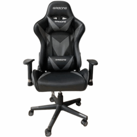 Chaise Gaming Racing – Gris & Noir Tunisie