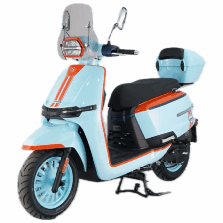 Scooteur La Vita 125CC injection – Bleu & Orange Tunisie