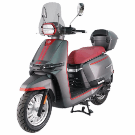 Scooteur La Vita 125CC injection – Gris & Rouge Tunisie