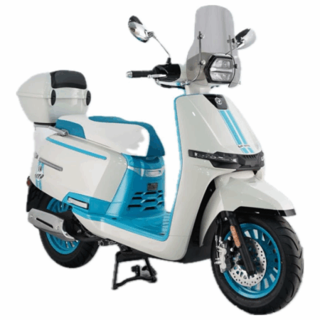 Scooteur La Vita 125CC injection – Bleu & Blanc Tunisie