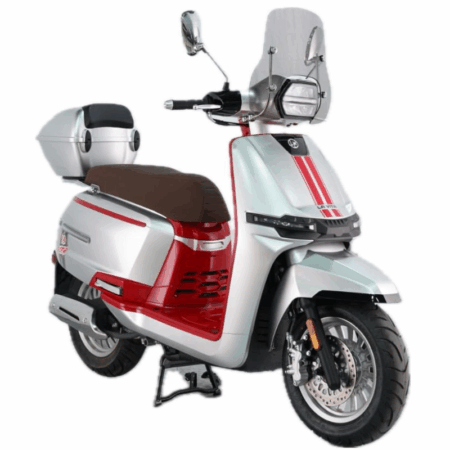 Scooteur La Vita 125CC injection – Silver & Rouge Tunisie
