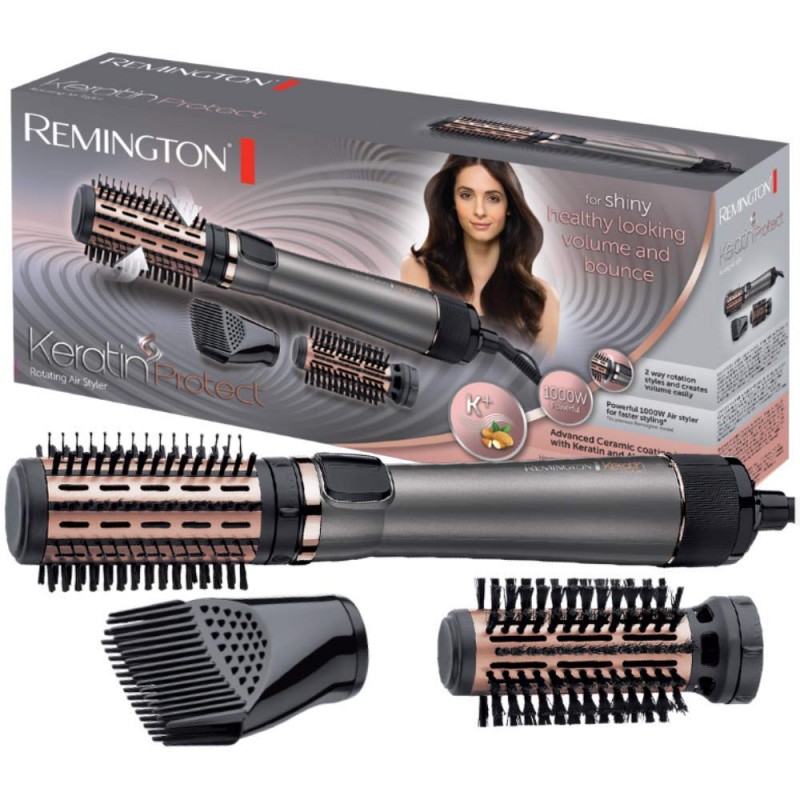 Brosse Rotative Remington Keratin Protect AS8810 Gris