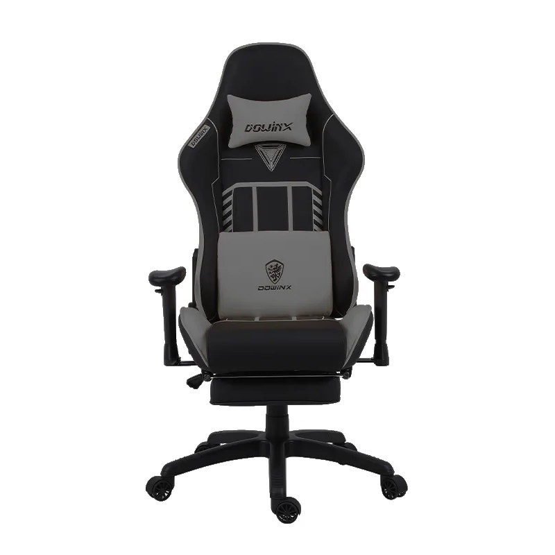 Chaise Gaming Dowinx LS-6670 Avec Fonction Massage Et Repose Pied- LS6670-GRIS