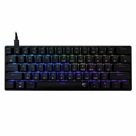 Clavier Mécanique WHITE SHARK SHINOBI 2 GK-004121 Noir – Blue Switch Tunisie