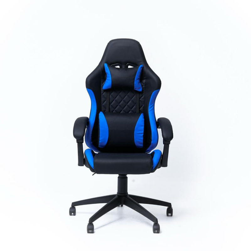Chaise Gaming Eco – Bleu & Noir