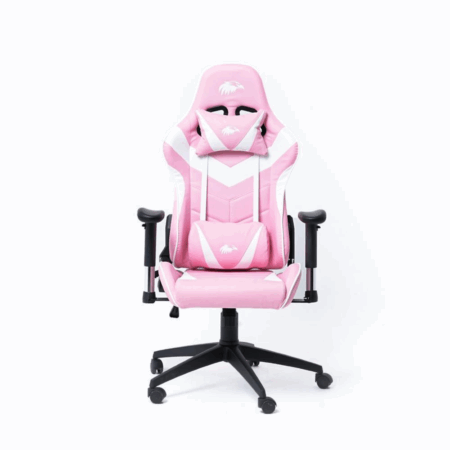 Chaise Gaming Eagle – Blanc & Rose Tunisie