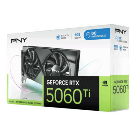 Carte Graphique PNY GeForce RTX 5060 Ti 8Go Dual Fan – VCG5060T8DFXPB1-O Tunisie