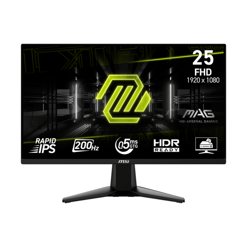 Écran Gaming MSI MAG 255F E20 24.5&Prime; Full HD IPS 200 Hz – 9S6-3BC21M-057 - MSI