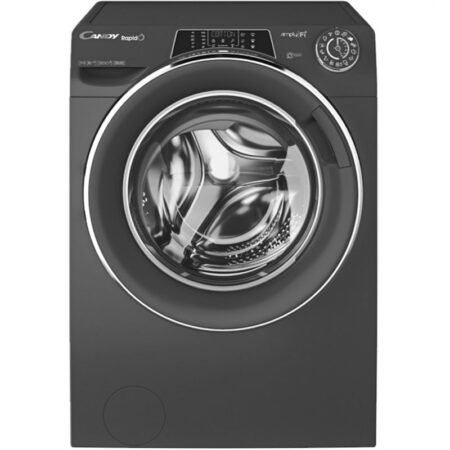 Machine À Laver Séchante Candy Rapido Pro 12Kg / 8 Kg Smart Silver Tunisie