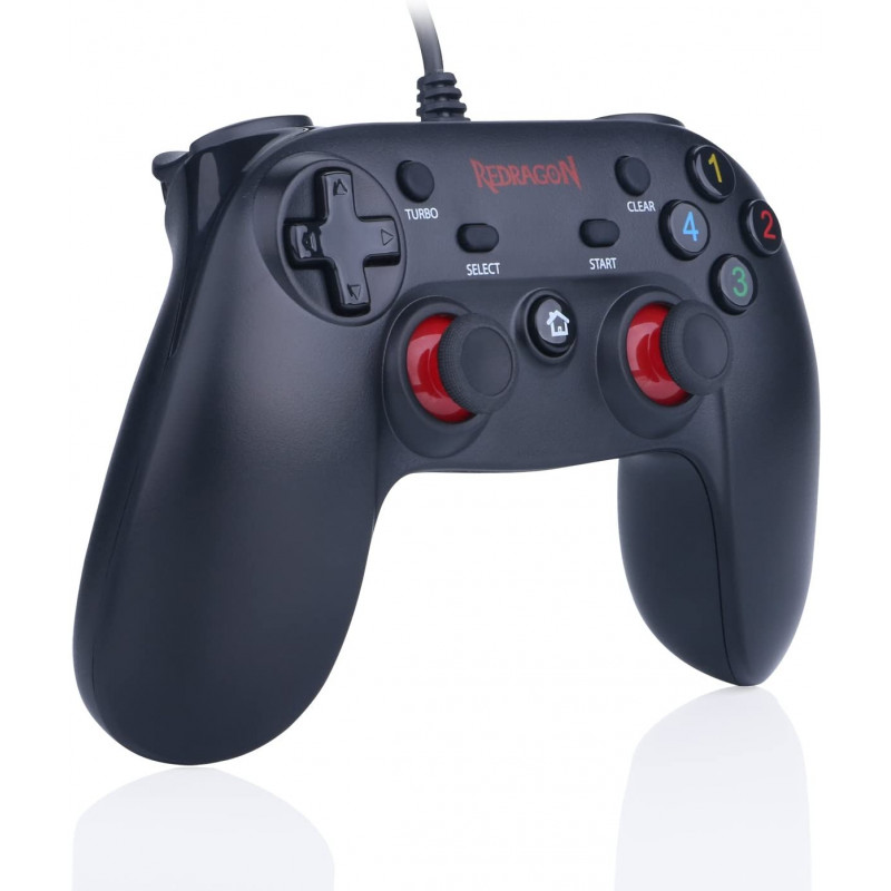 REDRAGON G807 accessoire de jeux vidéo Noir USB Manette de jeu Analogique/Numérique PC, Playstation 3, Photo boutique Best Buy Tunisie chez Best Buy Tunisie