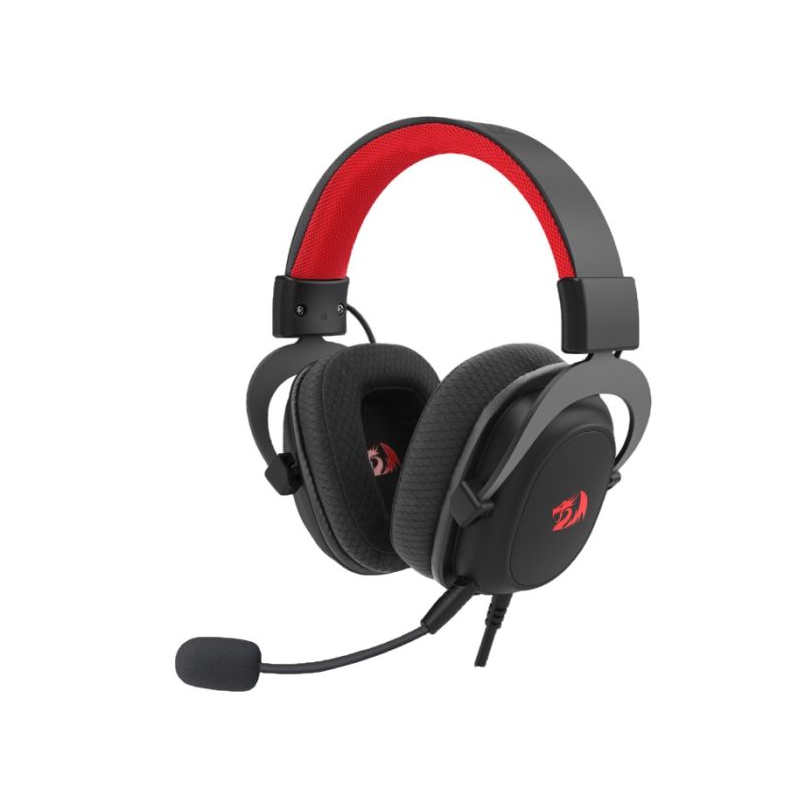 REDRAGON H510 Zeus Casque Avec fil Arceau Jouer Beige, Noir, Rouge, Photo boutique Best Buy Tunisie chez Best Buy Tunisie
