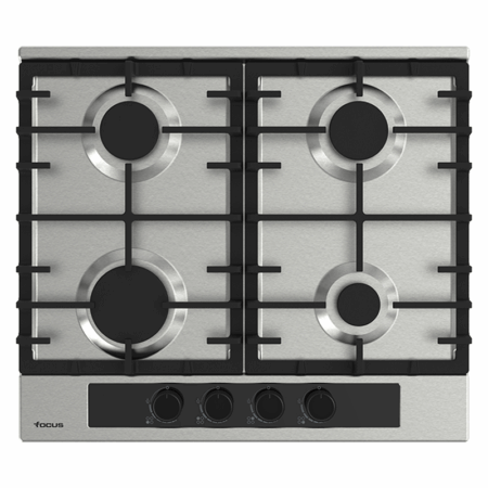 Plaque de Cuisson Focus F.402X 4 Feux 60 cm Inox Tunisie