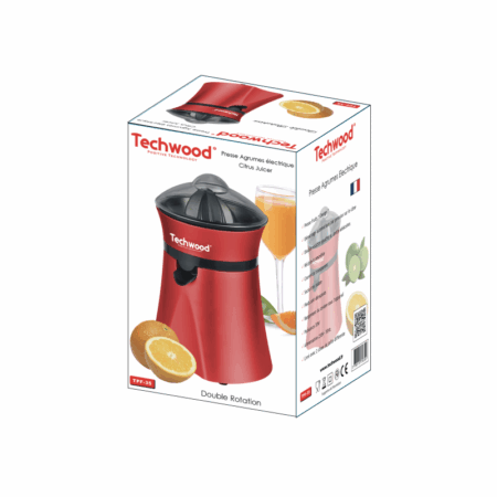 Presse-Agrumes Techwood TPF-35 20 W Rouge Tunisie