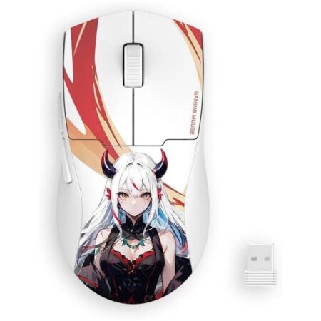 Souris Sans Fil Gamer Redragon K1ng Max Blanc – M918AKG-PRO Tunisie