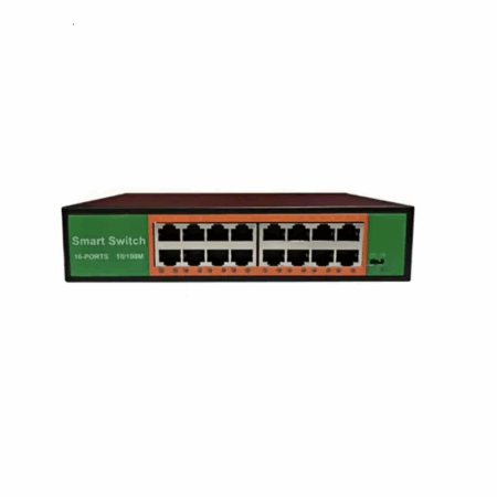 Switch 16 Ports 10/100 Mbps Rackable ANPA AP-5016 – Noir Tunisie