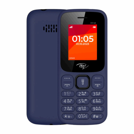 Téléphone Portable ITEL it2165 – Bleu Foncé Tunisie