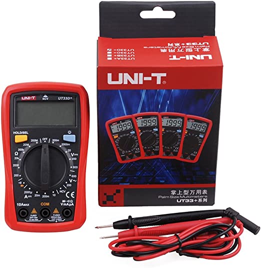 UNI-T Multimètre numérique UT33D+