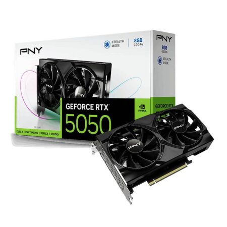 Carte Graphique PNY GeForce RTX 5050 8Go Dual Fan – VCG50508DFXPB1 Tunisie