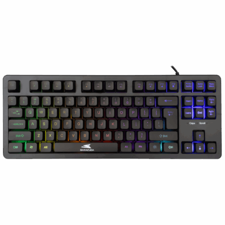 Clavier Gaming Baracuda Krill – Noir -Bgk-01114bk Tunisie