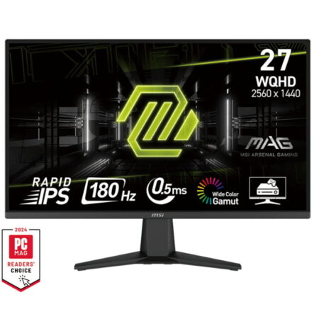 Ecran Gaming MSI MAG 275QF 27 » WQHD 180Hz IPS – 9S6-3CE21M-035 Tunisie
