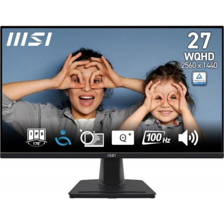 Ecran MSI 27&Prime; PRO MP275Q-2K 27&Prime; QHD IPS 100Hz – 9S6-3PC3CM-041 Tunisie