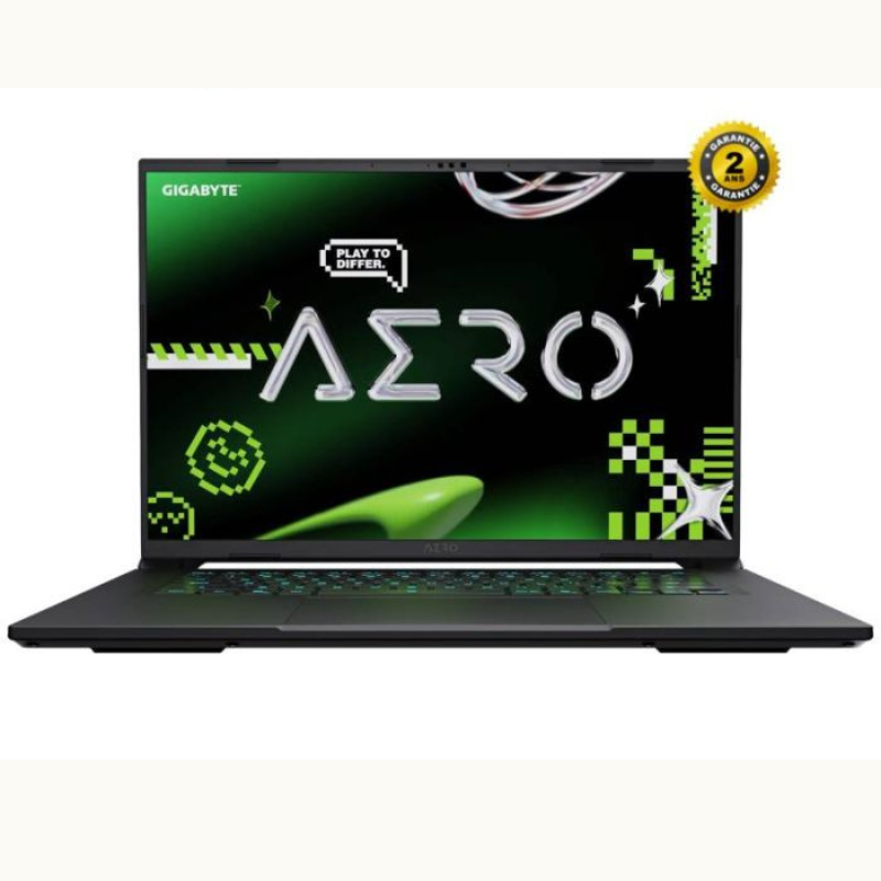 Pc Portable Gamer GIGABYTE AERO X16 2WH Amd Ryzen Ai 9 Hx 370 32GB 1TB SSD RTX 5070 8GB – Gris- GB-AEROX162WH - Gigabyte