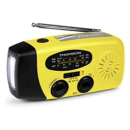 Radio Portable Thomson Solaire RT260 – Jaune – RT260Y Tunisie