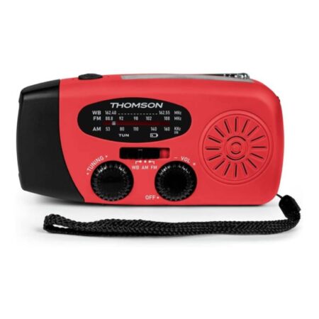 Radio Portable Thomson Solaire RT260 – Rouge – RT260R Tunisie